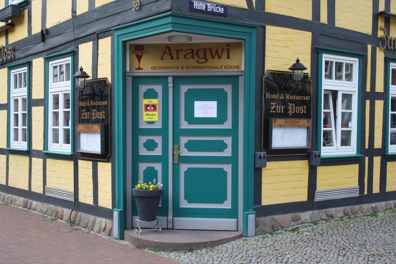 Hotel & Restaurant Aragwi ซัลซเวเดล ภายนอก รูปภาพ